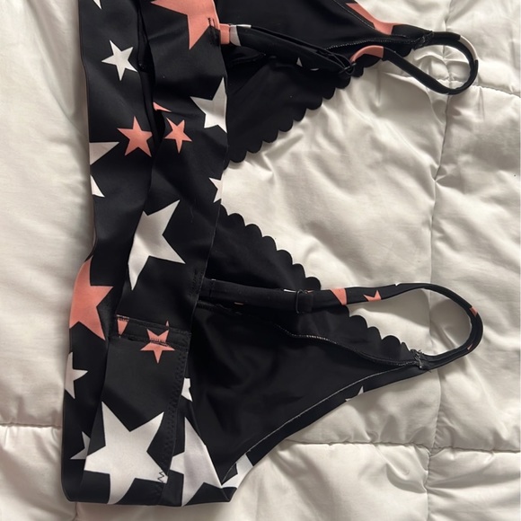 Pink star bralette with side logo - Picture 5 of 5